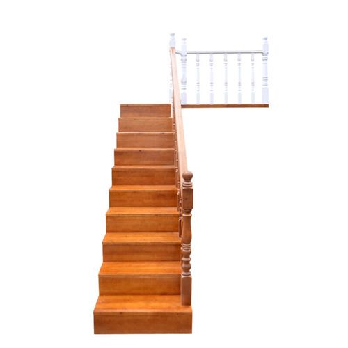 实木阁楼楼梯家用室内直梯爬梯登高梯加厚大踏板时尚小梯子龙豫家