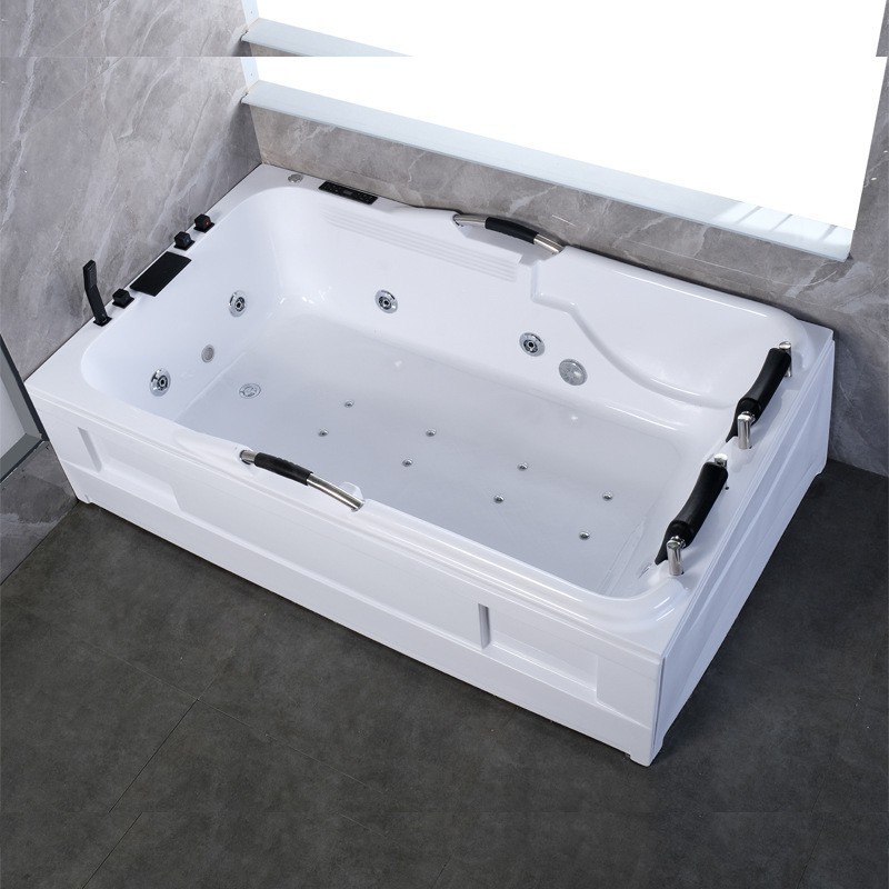1.6米1.7米1.8米1.9米2米双人浴缸按摩加热亚克力成人家用大浴盆