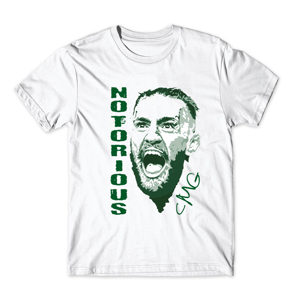 Notorious Conor McGregor 康纳嘴炮UFC格斗拳击新款时尚短袖T恤