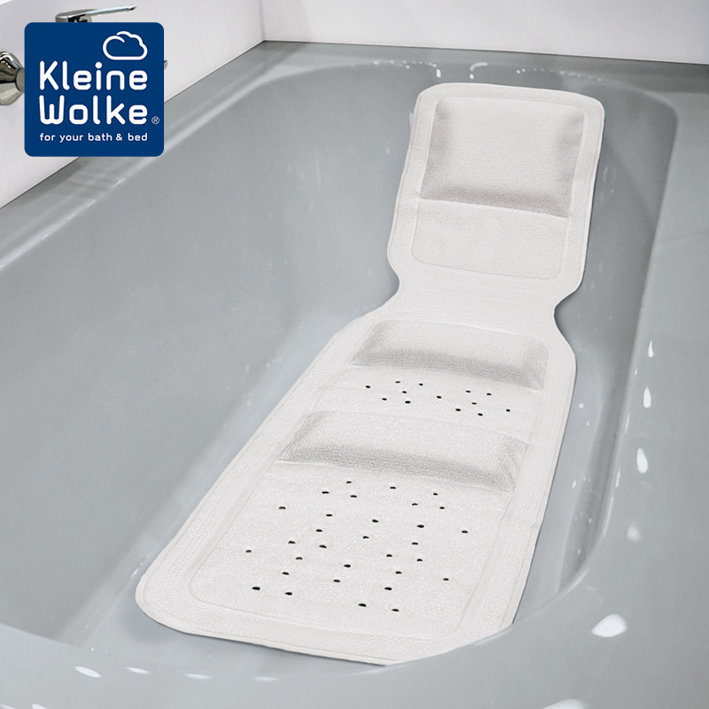 Kleine Wolke进口浴缸防滑垫洗澡垫浴盆内专用头枕靠枕泡澡靠垫子