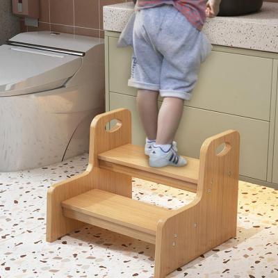 宝宝卫生间踩脚凳儿童马桶洗漱台垫脚凳子防滑厕所洗手台阶楼梯凳