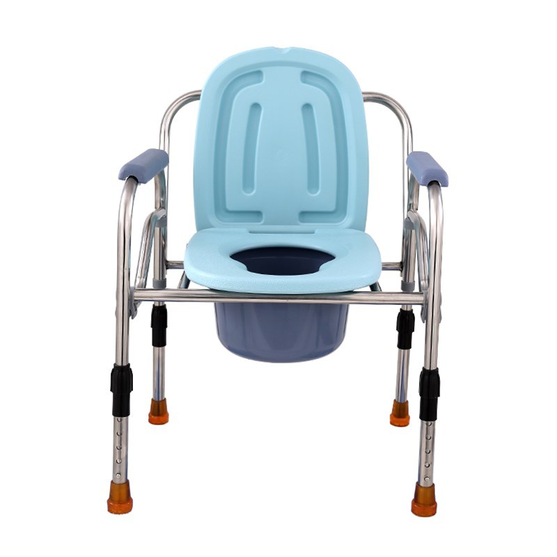 现货速发老人坐便椅孕妇大便椅子老年人折叠坐便器移动马桶凳坐厕