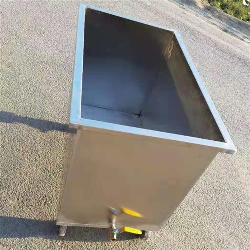 304不锈钢水箱长方形大容量储水容器水槽清洗桶浸泡池储水池移动