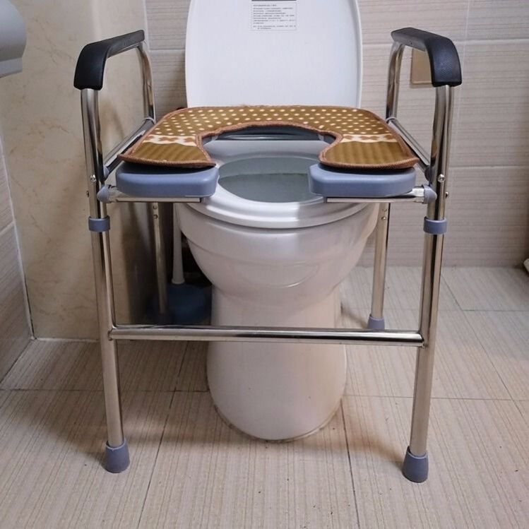 坐便器扶手架老人家用老年人坐便椅马桶安全扶手卫生间厕所凳子