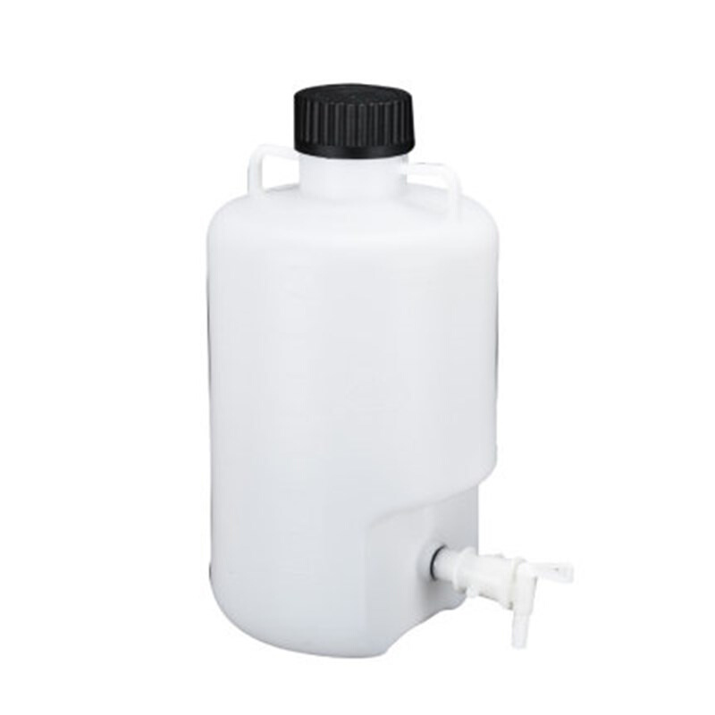 塑料耐水桶实验放n蒸馏水放水瓶下口瓶带水龙头瓶室酸碱取