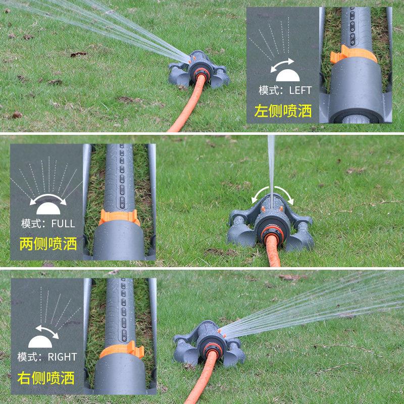 朗祺园林左右摇摆式喷淋喷头农用草坪灌溉浇水喷水屋顶降温洒水器
