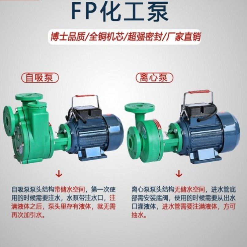 FP20-20-90(105)型增强聚丙烯离心泵 耐腐蚀塑料泵 耐酸碱泵