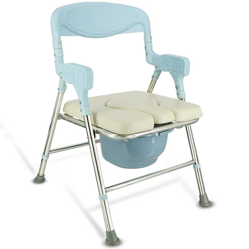 坐便椅老年人移动马桶厕所座便椅病人护理椅洗澡凳折叠孕妇坐便器