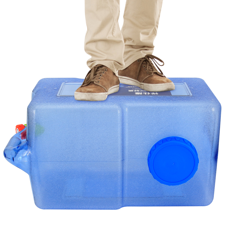 户外水桶车载储水用纯净车载食品级塑料矿泉饮带龙头水箱家用蓄水