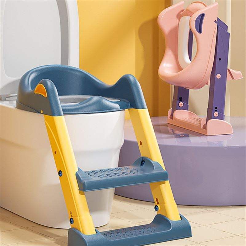 儿童马桶坐便器楼梯式男孩女宝宝小孩坐便圈婴儿阶梯架垫盖尿桶凳
