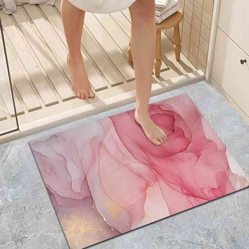 卫生间吸水地垫家用浴室硅藻泥地垫洗手间卫浴门口防滑脚垫地毯