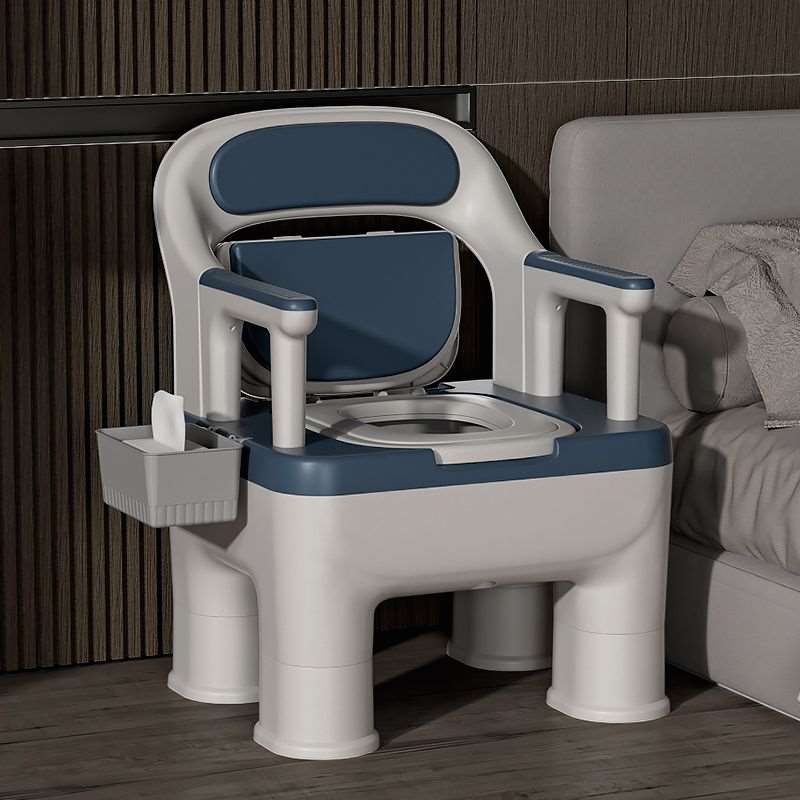 厕所坐便椅家用加大坐便椅特厚孕妇夜用智能老年人大便座便器防臭