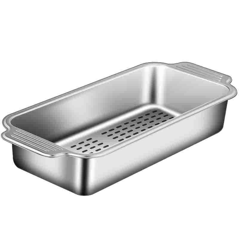 304不锈钢水槽沥水篮家用可伸缩沥水架厨房蔬菜收纳置物架滤水篮