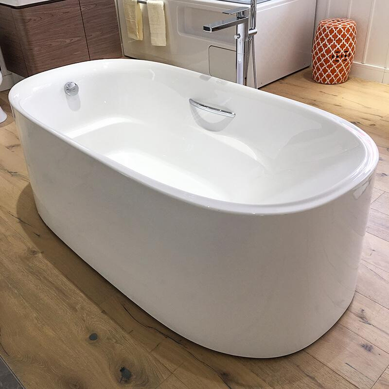 浴缸皓玥1.8米椭圆形独立浴缸亚克力浴缸 k-23045t-0