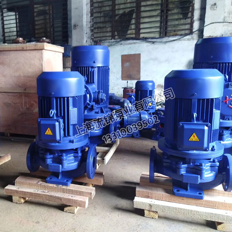 ISG50-200B立式管道离心Q泵/冷却塔增压泵/中央空调增压泵