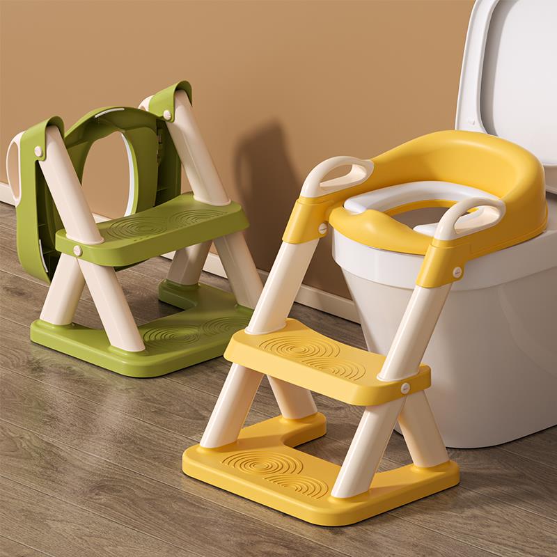 儿童马桶楼梯式男小孩女宝宝专用厕所垫架台阶脚踩凳坐垫坐便器圈