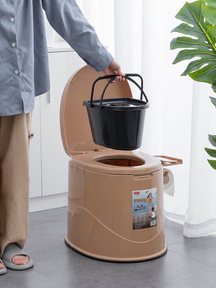 可移动孕妇马桶坐便器卧室坐月子马桶凳尿桶家用老人便携式坐便椅