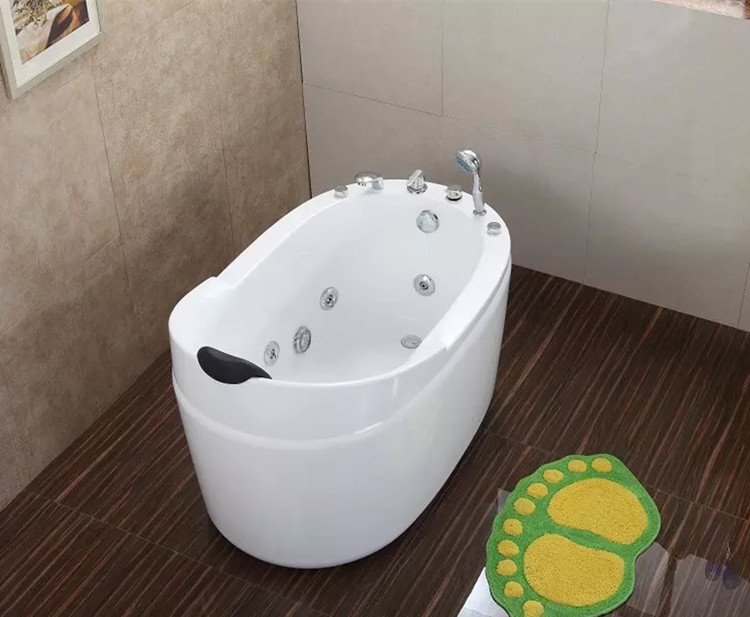 独立式浴缸浴盆亚克力浴缸1.2米1.3米1.5米五件套按摩浴缸包邮