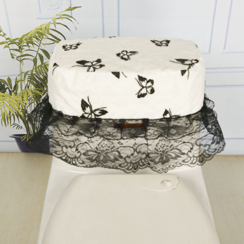 欧式马桶套水箱防尘罩子单独盖巾布艺蕾丝定制尺寸包邮新厕所坐便