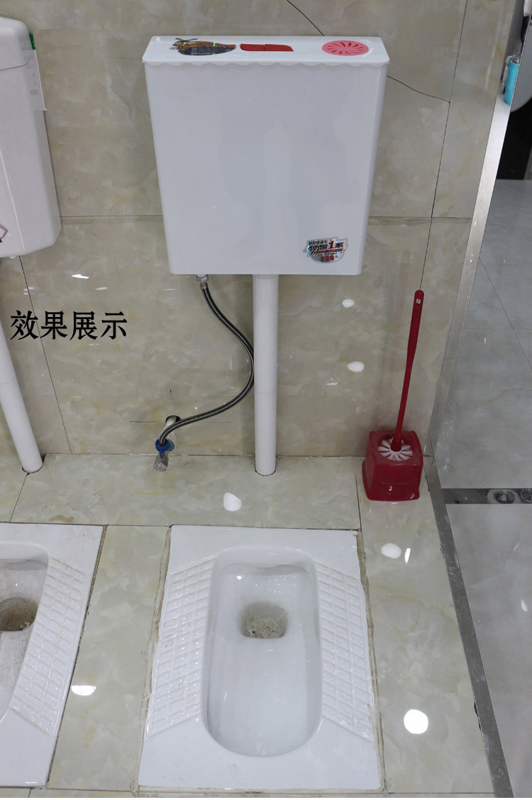 老式塑料马桶水箱厕所节能冲水箱双按墙挂式蹲便静音冲便器