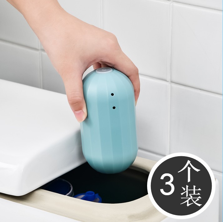 日本马桶清洁剂厕所除臭神器去异味蓝泡泡洁厕灵宝留香自动清香型