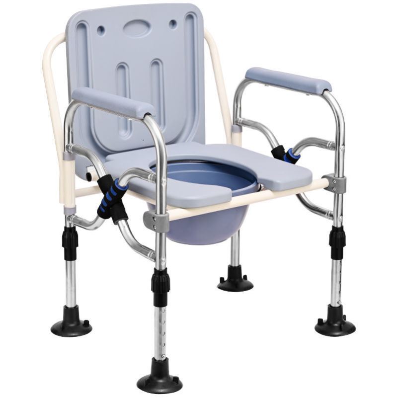 家用厕所大便器凳子老人坐便椅可折叠便携式坐便坐便椅移动马桶
