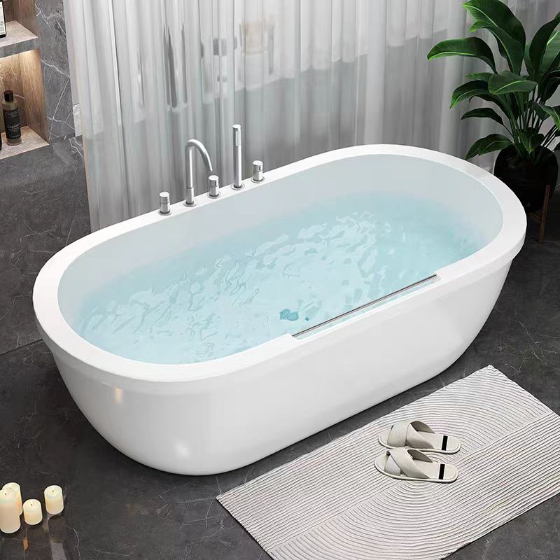 2024新款独立式双层亚克力家用成人保温小户型水疗卫浴浴缸浴盆
