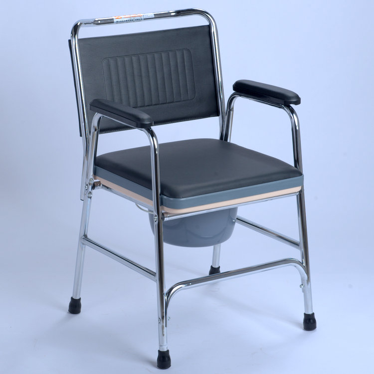 佛山坐便椅FS893老年人残疾人孕妇坐厕椅便盆不锈钢凳子坐便器