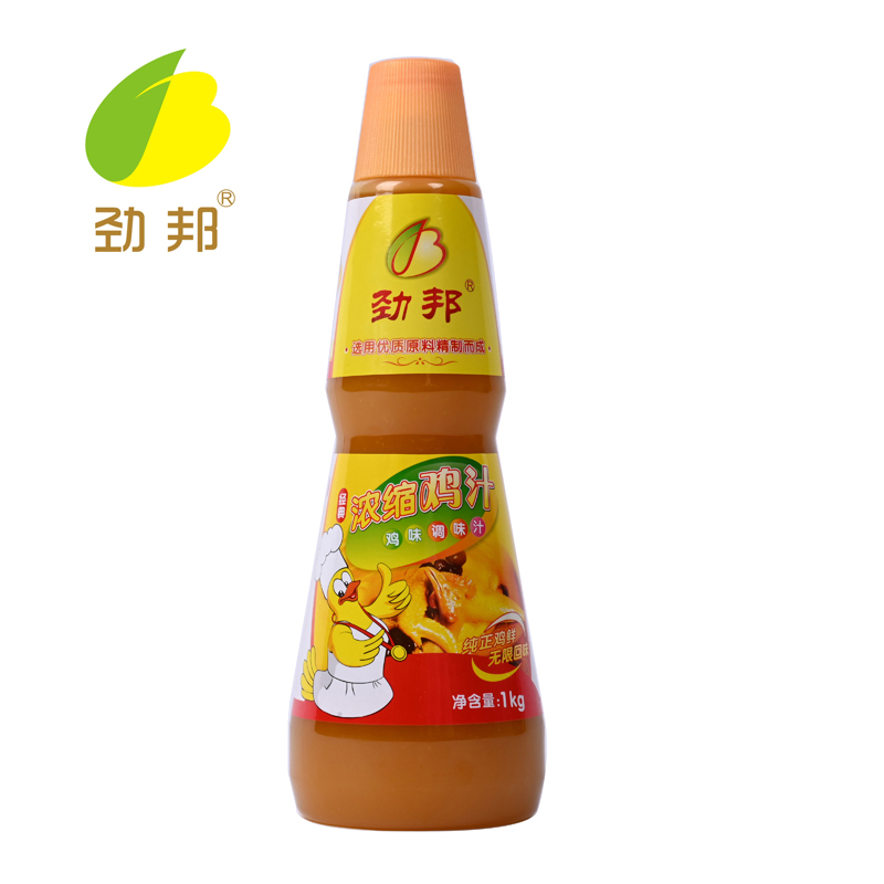劲邦1KG鲜香鸡汁液体调味料烧龙虾炒菜煲汤花甲粉鸡汁整箱