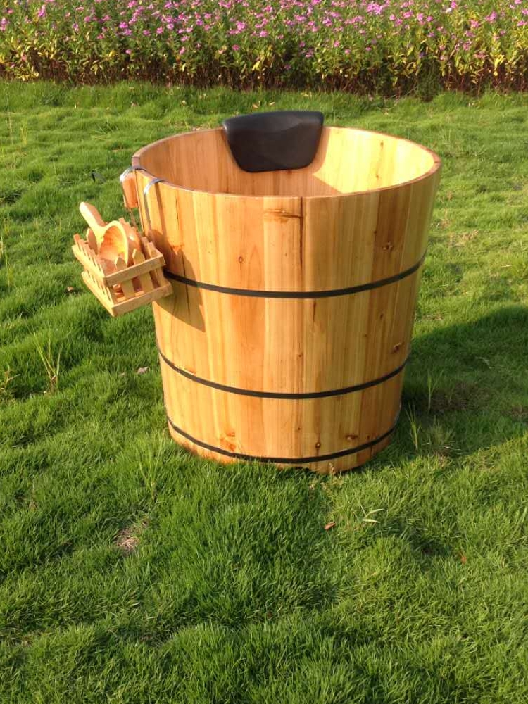 圆形香杉木泡澡洗澡桶木桶沐浴桶盆木桶成人木质浴缸全身浴桶坐浴