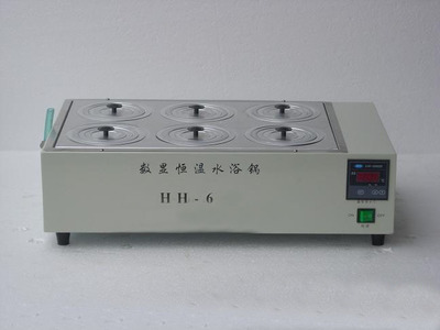 8孔水浴锅  HH-8 恒温水槽电热恒温水浴锅 数显双列八孔恒温水箱
