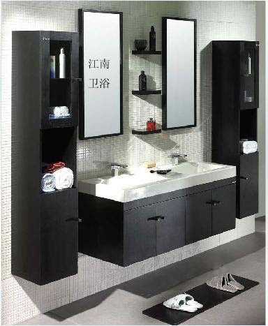 欧式美式橡木浴室柜组合实木卫浴柜洗脸盆柜洗手盆柜洗漱台XM306