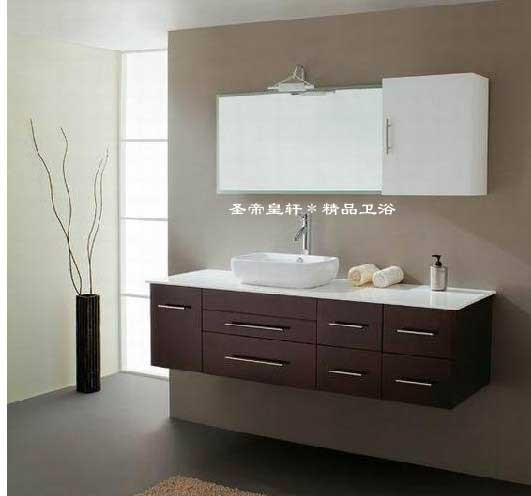 欧式美式橡木浴室 橡木实木卫浴柜洗脸盆柜洗手盆柜组合BH026