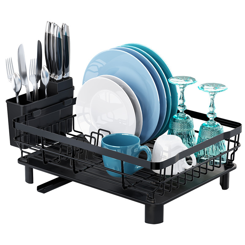 厨房碗碟沥水架碗筷收纳架餐具置物架沥水篮水槽洗碗池放碗架