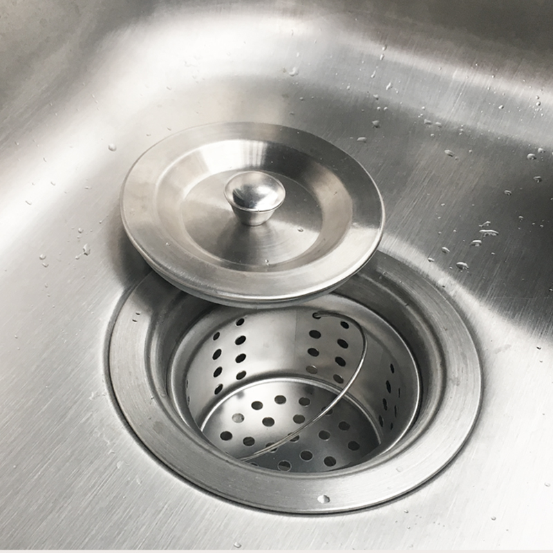 推荐厨房洗菜盆水槽下水器滤网盖子提篮水槽塞子 漏筐水池下水盖