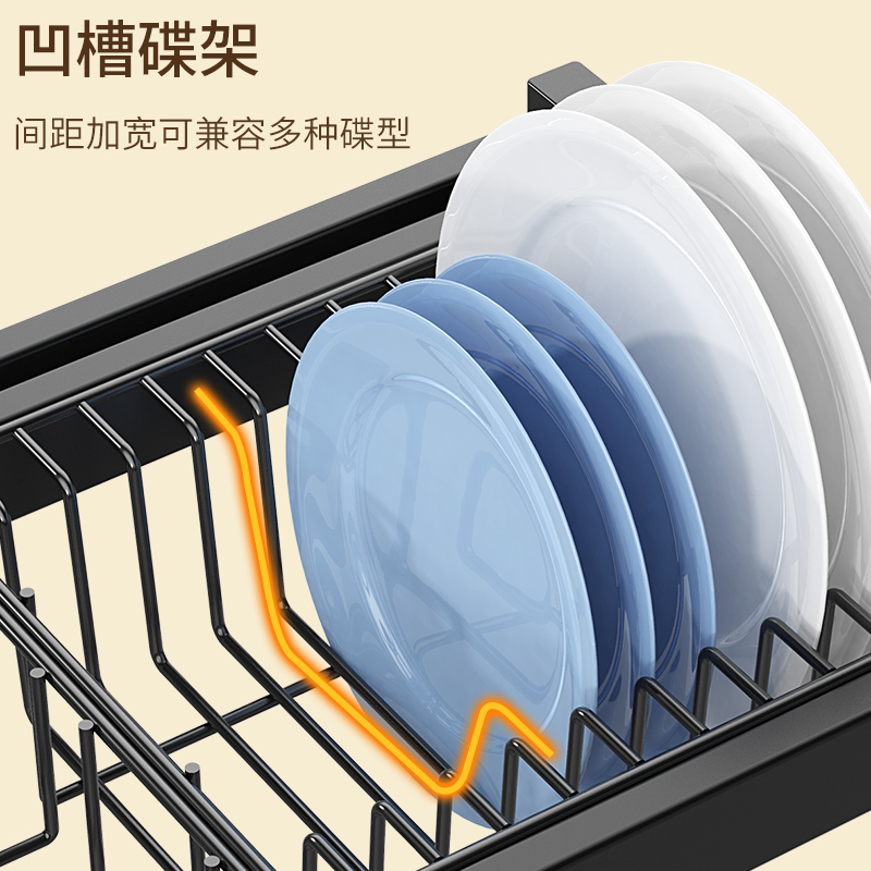 不锈钢厨房水槽置物架台面多功能洗放碗K碟碗盘收纳水池碗架沥水