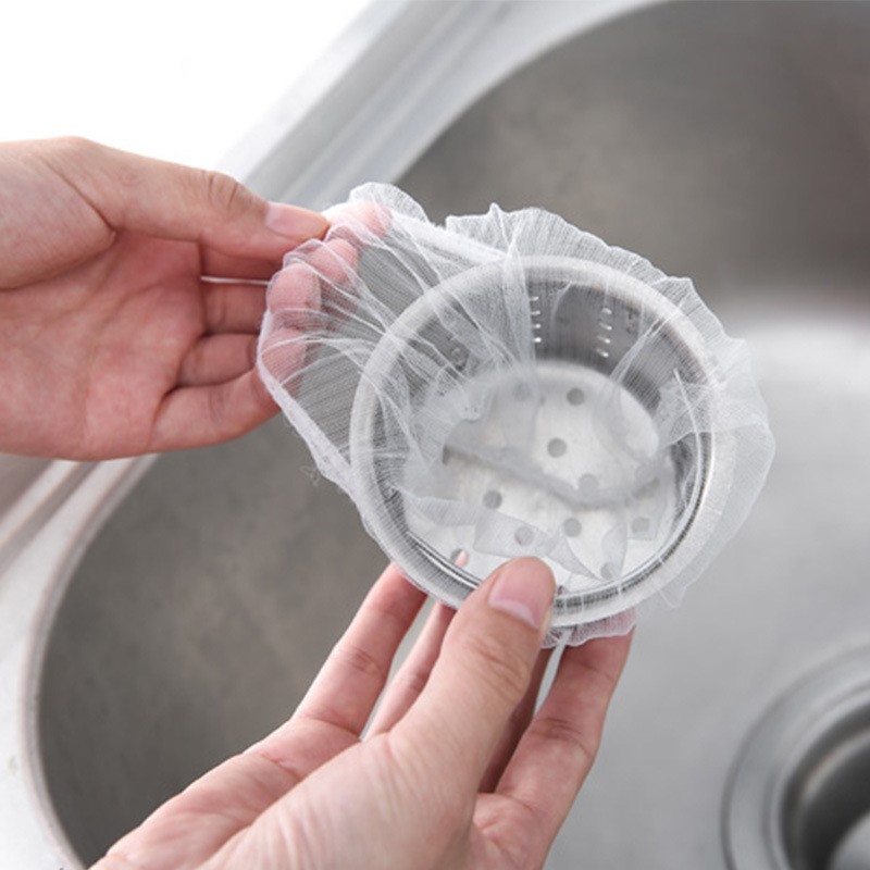 新品一次性水槽过滤网厨房洗碗槽浴室地漏防堵滤网袋