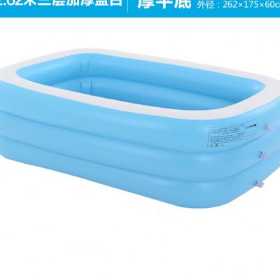 新品加厚游泳池 成人家用折叠浴桶充气浴缸情侣大号儿童洗澡桶戏