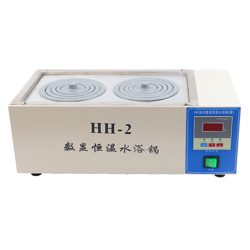 推荐HH-1/2单双孔数显电热恒温水浴锅实验室水箱水槽四六孔水浴锅