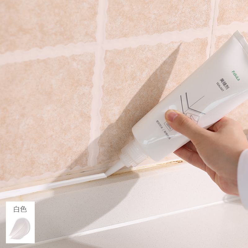 美缝剂瓷砖地砖专用厨房卫生间水槽防水防霉家用浴室清洁贴填缝胶