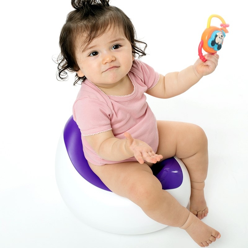 德珂大号婴儿童马桶坐便器女宝宝尿盆小男孩分体式幼儿厕所凳紫色