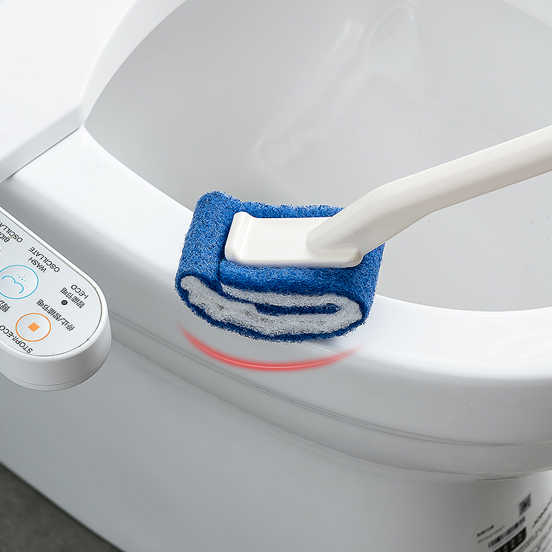 日本LEC马桶刷子无死角洗厕所神器家用挂墙式卫生间坐便器清洁刷