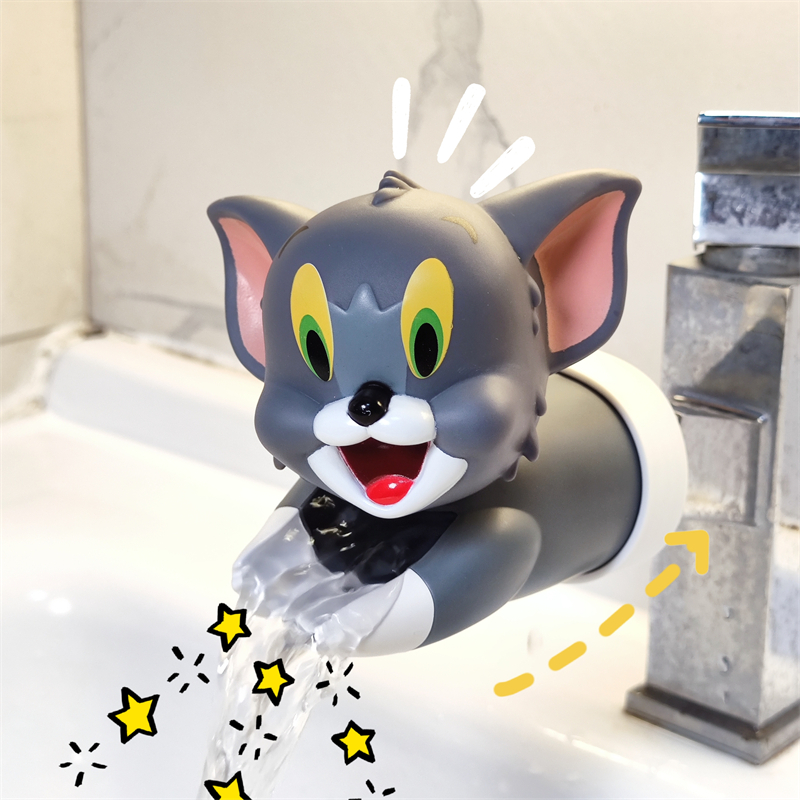 卡通猫和老鼠水龙头延伸器儿童宝宝洗手神器多功能卫生间防溅可爱