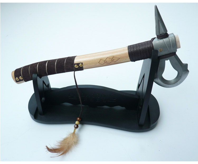 刺客信条战斧 工艺神斧 康纳斧头专用模型COS道具刀剑未开刃