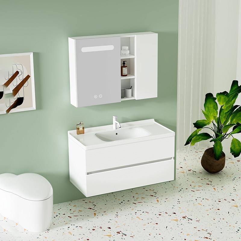 【门店同款】陶尔曼浴室柜组合陶瓷一体盆卫生间洗漱台简约卫浴柜