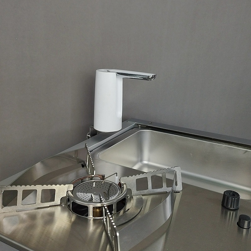 IGT桌面电动折叠自动充电无绳上水器水龙头洗漱水槽泡茶电动出水