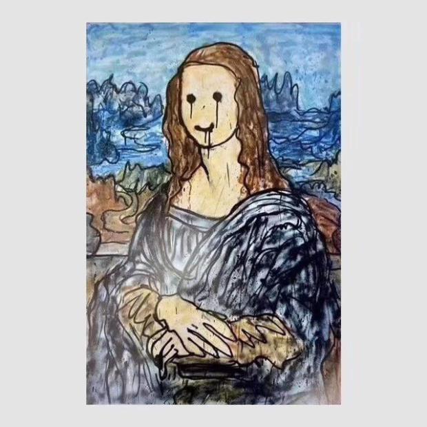 Madsaki Mona Lisa 蒙娜丽莎海报 Complexcon展会限量发售300幅