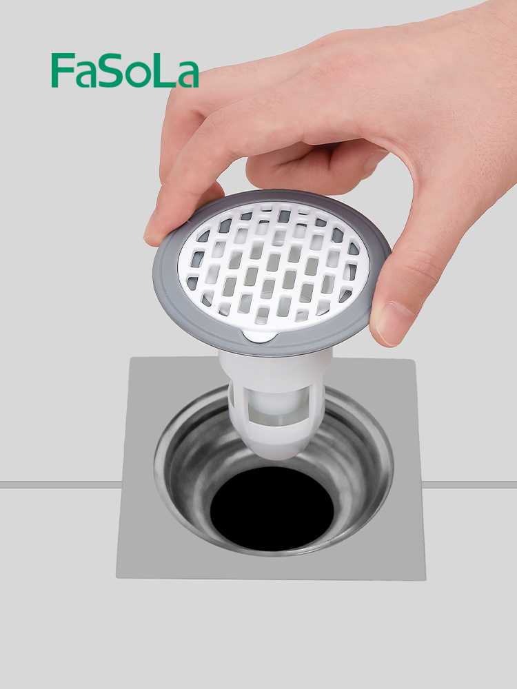 地漏防臭器下水道堵口器反味防虫神器卫生间厕所防臭内芯心防虫盖