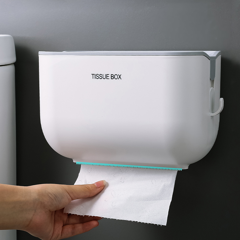 卫生间纸巾盒放厕所的抽纸马桶纸盒置物架放卫生纸壁挂式浴室厕纸
