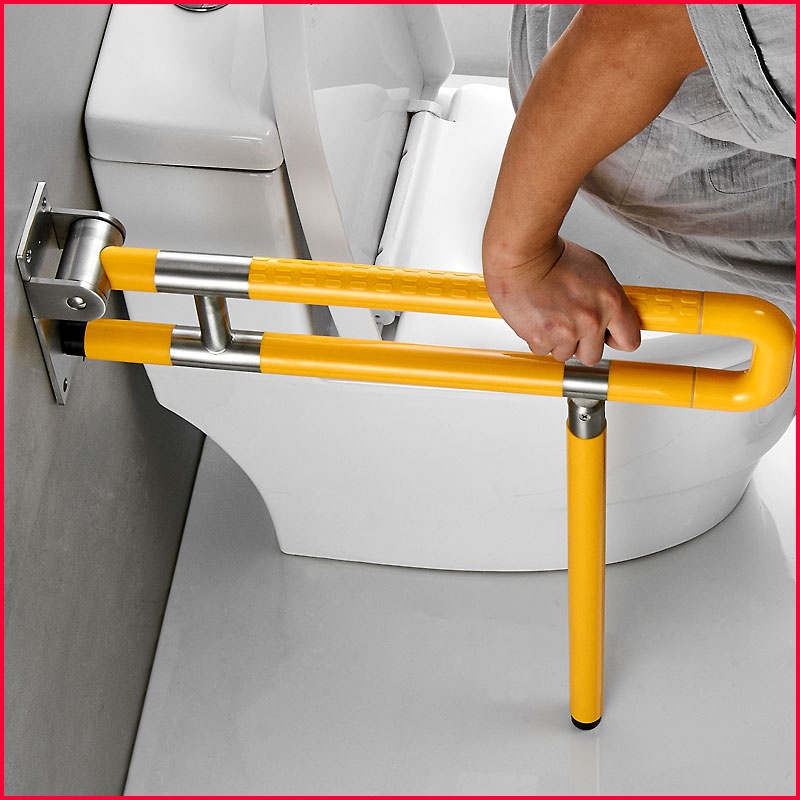 厕所安全扶手防滑老人老年人卫生间坐便器旁家用马桶边蹲便助力架